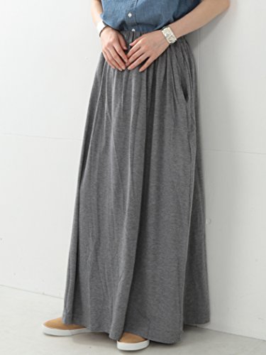 (レイビームス) Ray BEAMS カット ギャザー マキシ スカート 63270208096