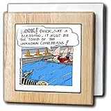 Tomb Of The Unknown Coneheads - 6 Inch Tile Napkin Holder