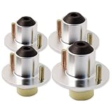 1988-1991 Honda CRX Suspension Coilover Shock Top Hats Strut Tower Silver by Fastwayracer