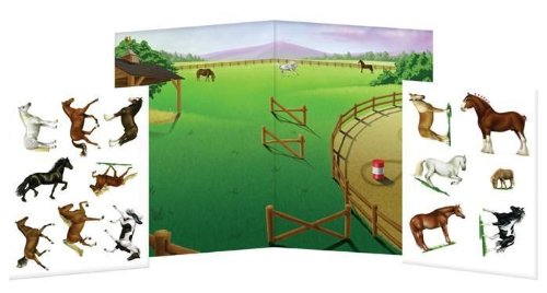 I Love Horses Magnetic Playset