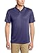 Haggar Men's Short-Sleeve Fine Line-Stripe Polo Shirt