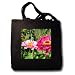 Summer Beauties Flowers Zinnias Photography - Black Tote Bag JUMBO 20w X 15h X 5d