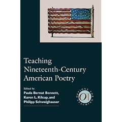 Teaching 19th-Century Amer Poe (Options for Teaching (Numbered Paperback))