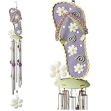 Windchime Musical Windchimes - Tropical Flip Flops by Regal Gift