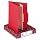 Smead Classification Folder, Letter, 2/5 Right Of Center, 1 Divider, Red, 10 Per Box (13703)