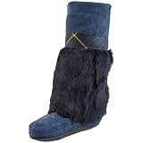Manitobah Mukluks Women's Original Mukluk With Tartan Trim Slip On Boot