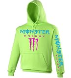 Monster Energy Electric Green Hoodie Flo Print
