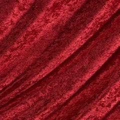 Pannesamt Stoff Meterware Rot