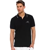 Armani Exchange Quilted Pique Polo