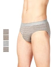 4 Pack Authentic Cool & Fresh™ Stretch Cotton Striped Slips with Stay New™
