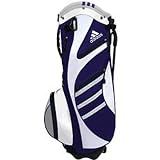 Adidas Ascend Golf Stand Bag (Purple / Silver - Double Strap)