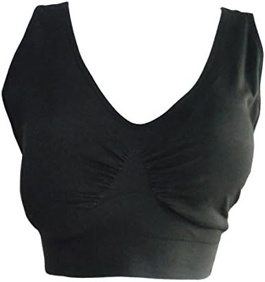 1X - RHONDA SHEAR Ahh Ahhh Bra with PADS - Black