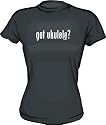 got ukulele? Women's tee Shirt in 6 Colors Small thru XXL