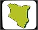 Decorated Mouse Pad with map, geograpy, Kenya, region, Africa, outline, area, land
