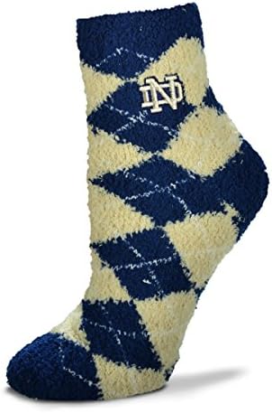 Notre Dame Fighting Irish Sleep Soft Argyle Socks (Large)