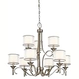 42382 - Kichler Lighting - Lacey - Nine Light 2-Tier Chandelier - Lacey