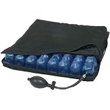 AliMed AeroCell II Pressure-Relieving Wheelchair Cushion, High Cell, 1 Valve, 16 x 16