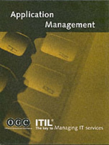 Cover image : Application Management (IT Infrastructure Library)