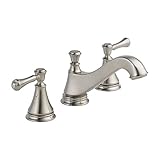 Delta KLDCA-WS-3595H297-SS Cassidy Lavatory Faucet Kit with Metal Lever Handles, Brilliance Stainles