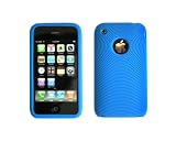 Apple iPhone 3G Premium Silicone Protective Skin Case (Blue) - SENYX