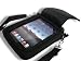 Padded Ballistic Nylon Hybrid Travel Case / Bag with Strap for iPad and iPad 2