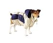 Dog Coat - Two-Toned Base Camp Hooded Parka Pet Jacket - X-Large - (XL)