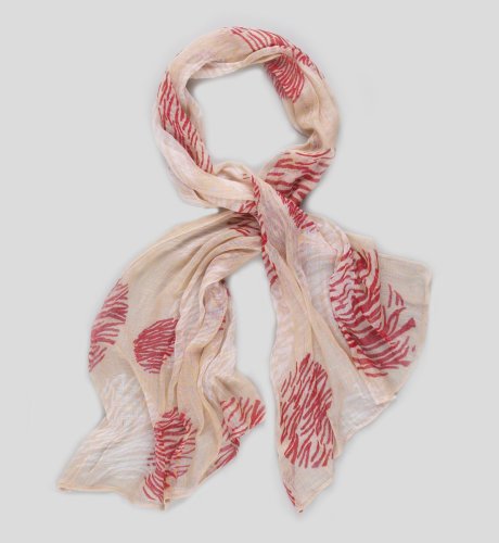 Abstract Spot Print Scarf