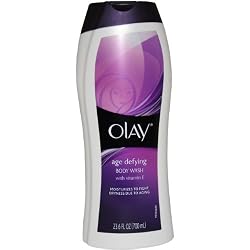 Olay Body Age Defying Body Wash with Vitamin E, 23.6 Ounce (Pack of 3) (Packaging May Vary)