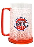 Detroit Pistons NBA Crystal Freezer Mug