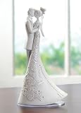 David's Bridal First Dance Together Cake Topper Style 63455, White