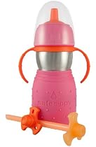 The Safe Sippy 2 Straw Bottle, Pink, 6 Months
From Kid Basix
