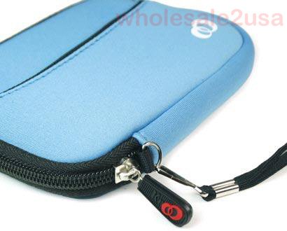 - Blue Mini Sleeve Case Pouch Bag for Seagate WD Western Digital Hitachi Samsung Kingston Patriot Corsair Intel Laptop 2.5 SATA IDE SSD or Mechanical Hard Drive (fits bare drive ONLY, without external enclosure) {+ 1pc name tag} -- Best Quality Slee