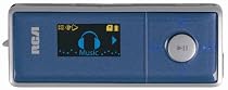 RCA Pearl 2 GB MP3 Player with FM Radio and Direct USB (Blue)