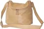 Maxx New York Soft Leather Organizer Zip Top Bag