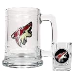 Phoenix Coyotes Beer Mug And Shot Glass Boilermaker Set