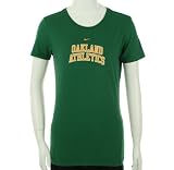 Oakland Athletics Women's Arch Graphic Crew T-Shirt By Nike Small