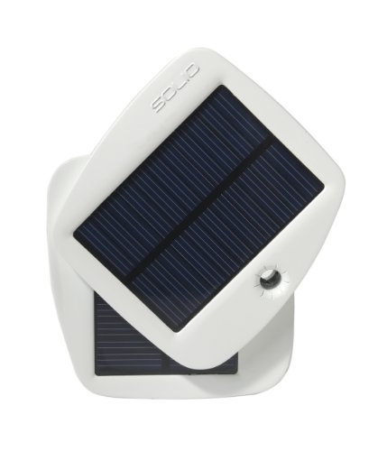 Solio Bolt Battery Pack + Solar Charger (Pearl White)