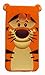 Galaxy S6 Edge Case,Galaxy S6 Edge Silicone Case,Tribe-Tiger 3D Cute Cartoon Tiger Soft Silicon Gel Rubber Case Cover Skin for Samsung Galaxy S6 Edge(Tiger)