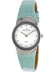 Skagen Womens 818SSLI White Watch