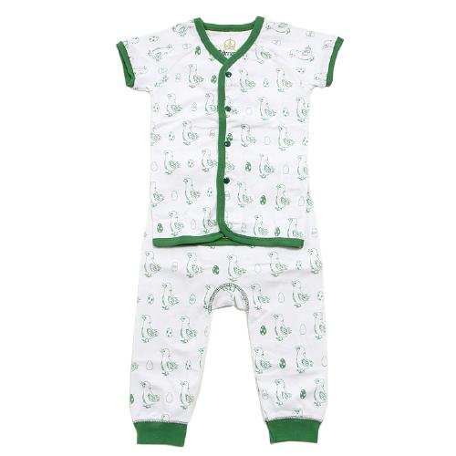 Mademoiselle papillon Night wear Set 【グリーン(バードエッグ） size:90】