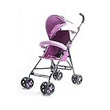 [ビンジくれ] Binggio Baby Stroller 折りたたみ式 バギー 超軽量ベビーカー (海外直送品) (Violet)