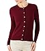 Wool Overs Women's Cashmere & Merino Timeless Crew Cardigan