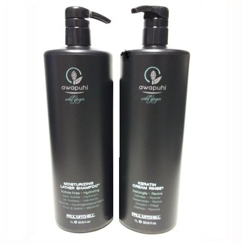 Paul Mitchell Awapuhi Wild Ginger Shampoo Conditioner Duo Liters 33 8