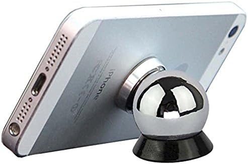Gongcheng 360 Degrees Universal Car Mount Sticky Magnetic Stand Holder (GPS Dashboard Mount) for iPhone 6s 6 Plus,Samsung Galaxy S7 S6 Edge+ Note 5/4/3 and All Smartphones (Black)