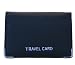 Black Leather Travel Card / Bus Pass holder