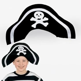  Felt Pirate Party Hat - Child Size