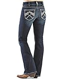 UPC 884849722619 product image for Ariat Women's R.E.A.L. Riding Mid Rise Boot Cut Jean, Ocean, 25 Short | upcitemdb.com