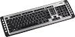 Targus 2.4 GHz Wireless Multimedia Keyboard AKB24US (Silver)