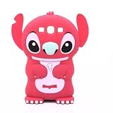 Samsung i9300 Galaxy S3 Case Disney Stitch Character Silicone - Deep Pink/Rose