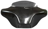 Exotic Body Parts EPB0048 - Harley Davidson Headlight Fairing Fat boy Heritage Deluxe Gel Black
